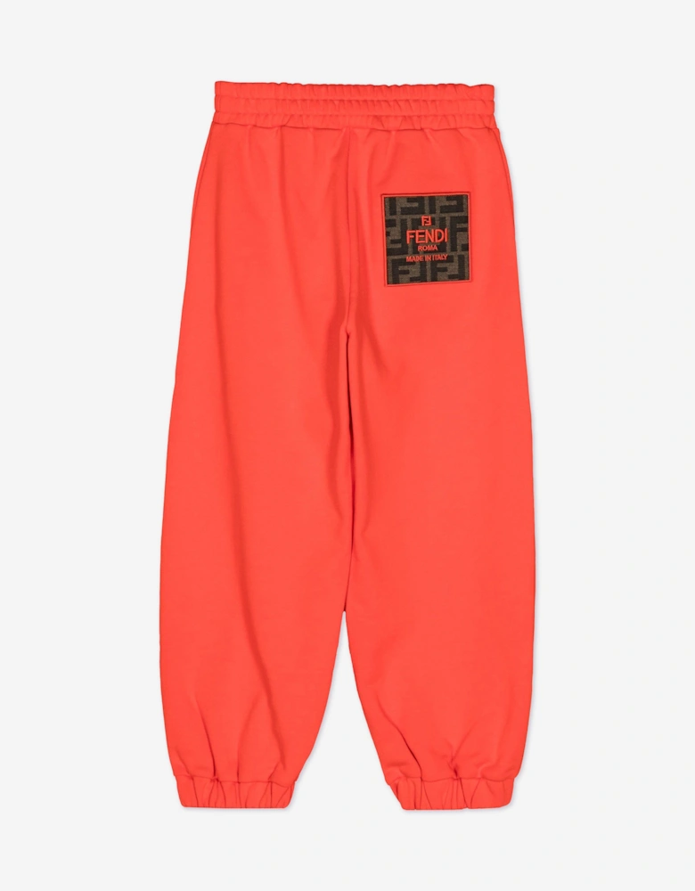 Kids Logo Joggers in Red