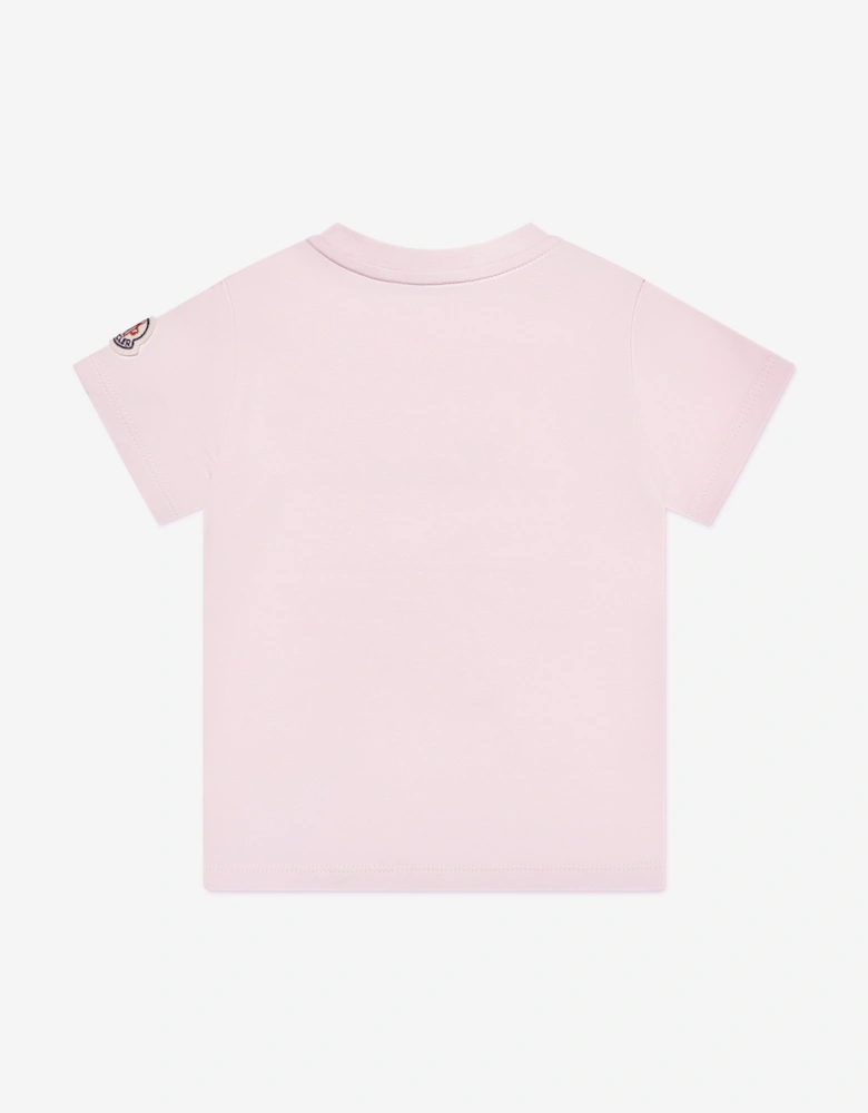 Enfant Baby Girls Logo T-Shirt in Pink