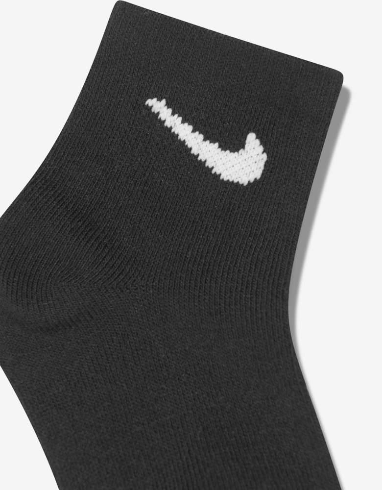 Kids 6 Pack Socks Set in Black