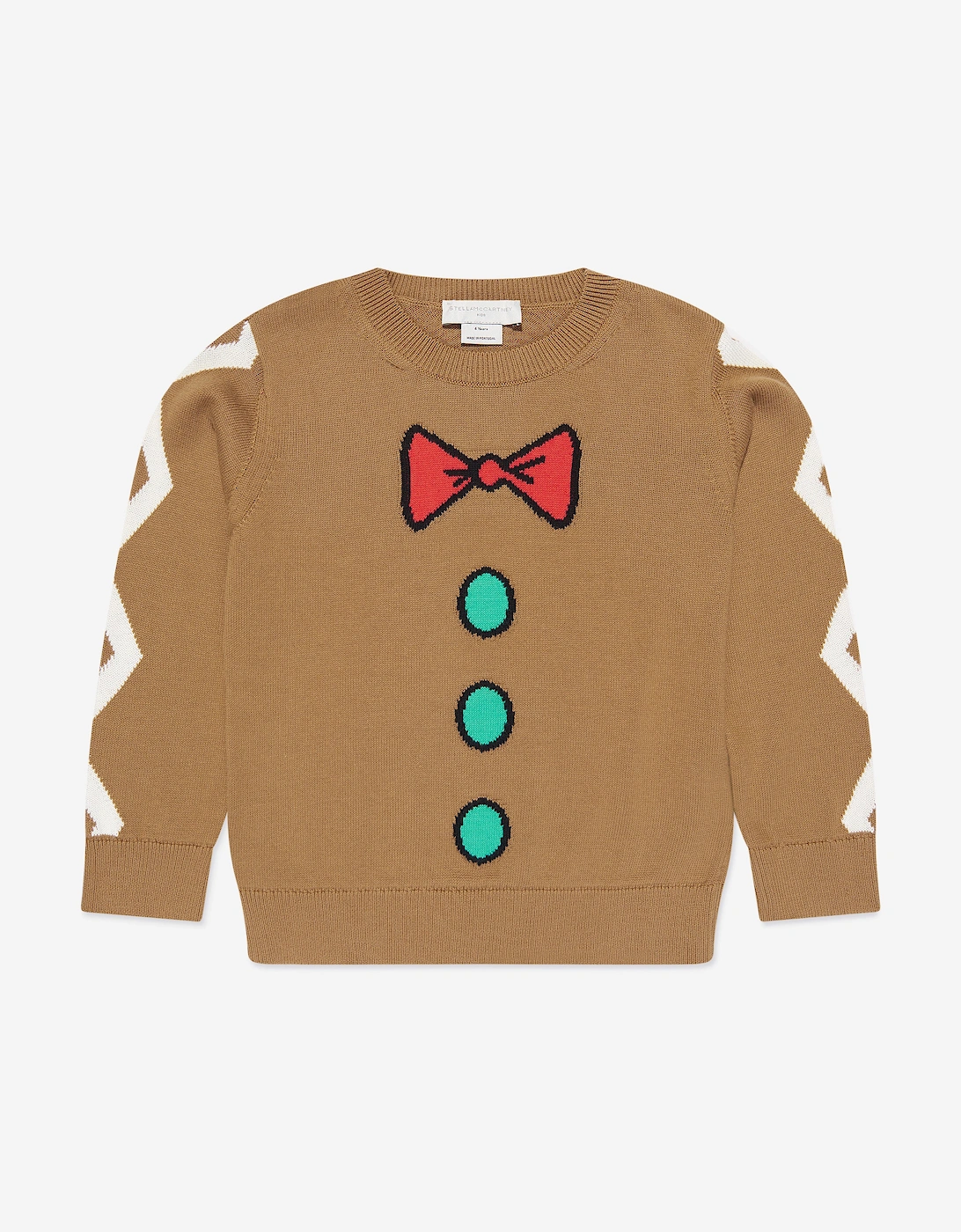 Boys Knitted Jumper in Brown, 6 of 5