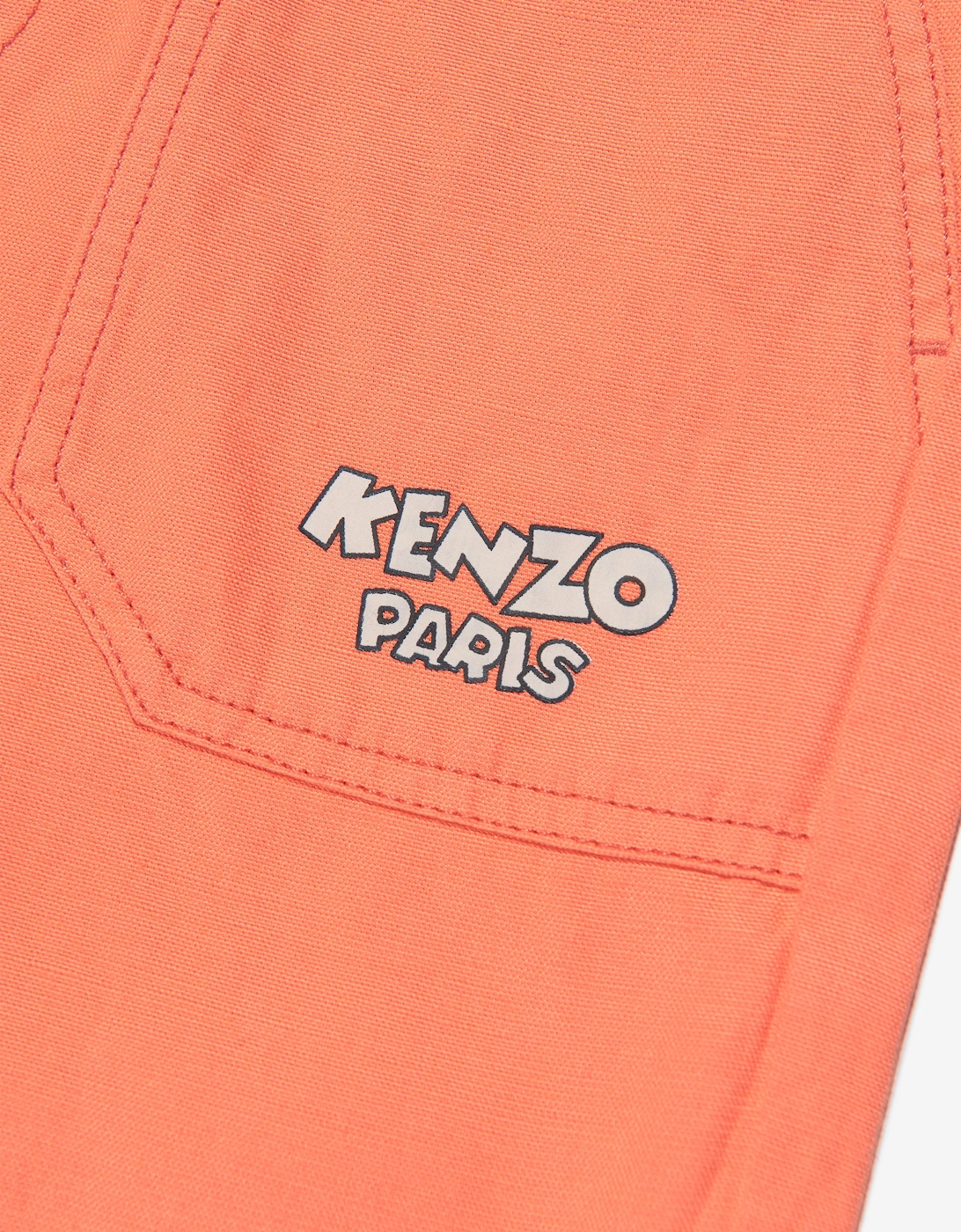 Boys Logo Bermuda Shorts in Red