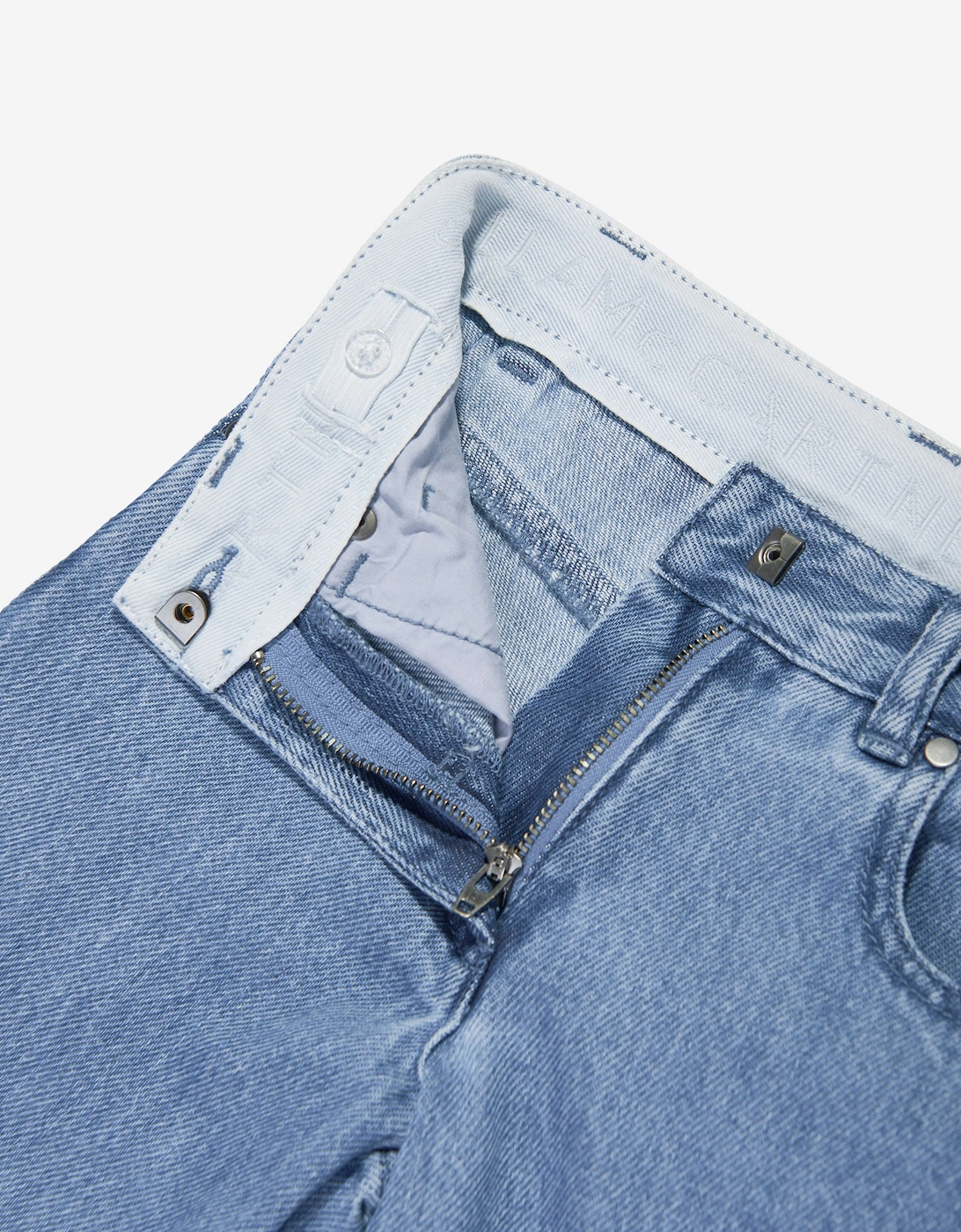 Girls Wide Leg Jeans in Blue