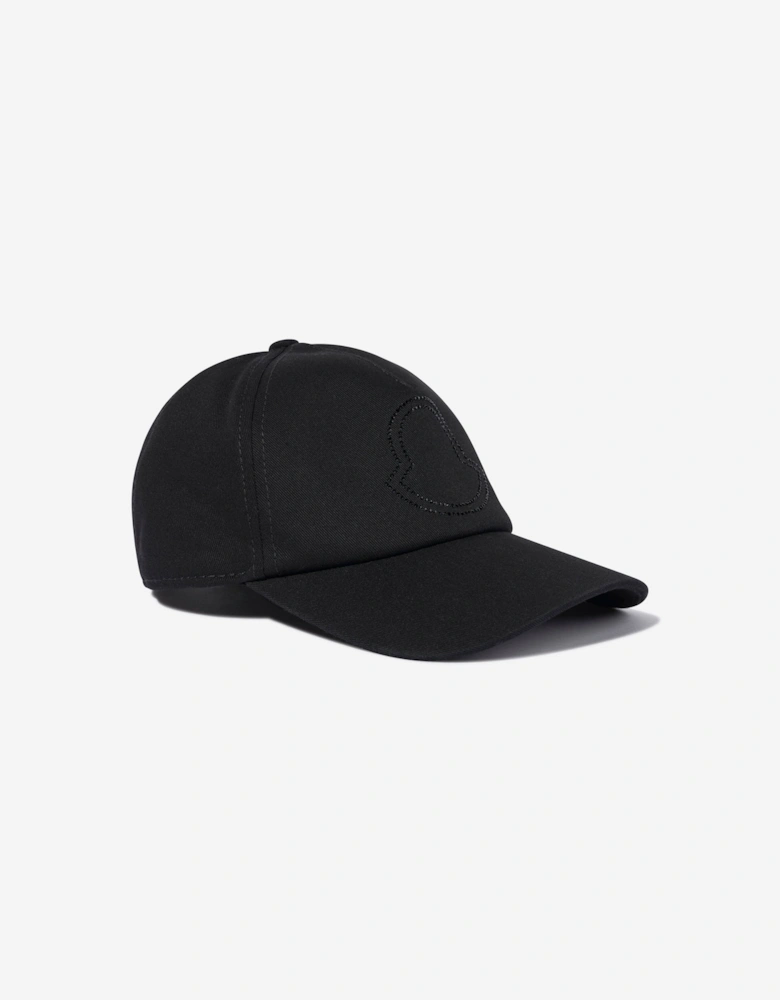 Enfant Girls Baseball Cap in Black