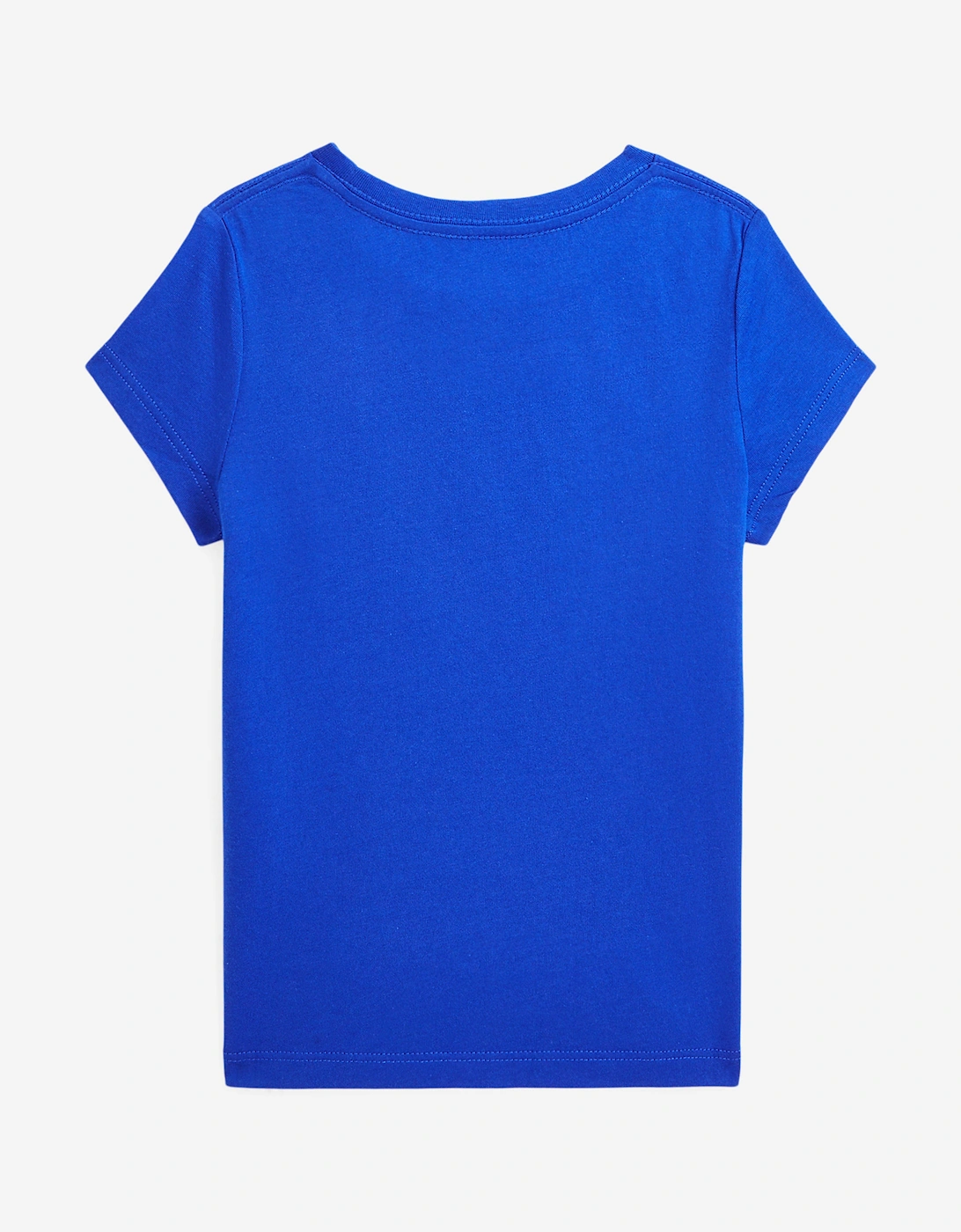 Girls Logo T-Shirt in Blue