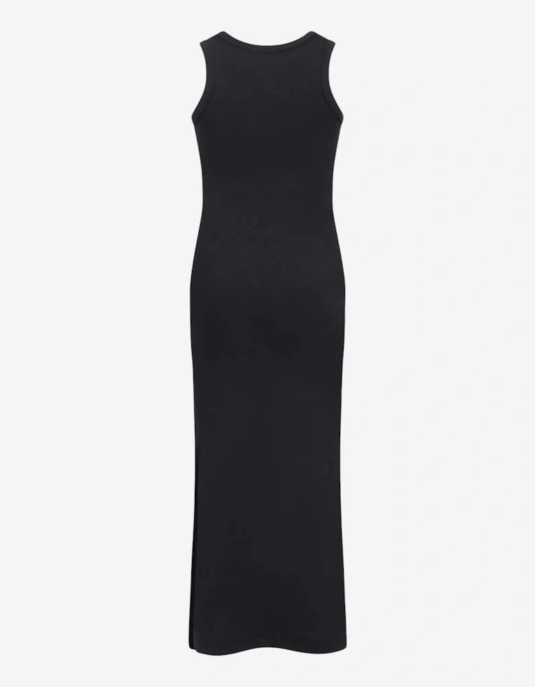 Girls Interlock Light Dress in Black