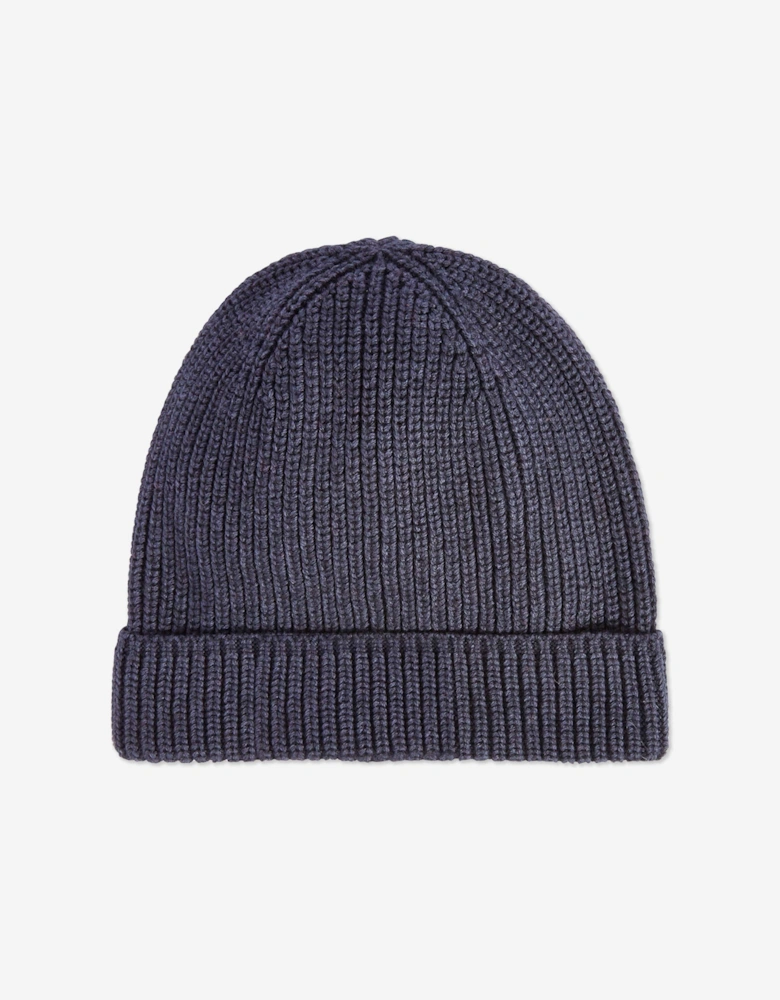 Kids Bookish Beanie Hat in Navy