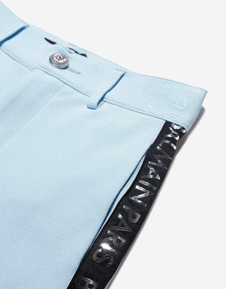 Boys Suit Shorts in Blue