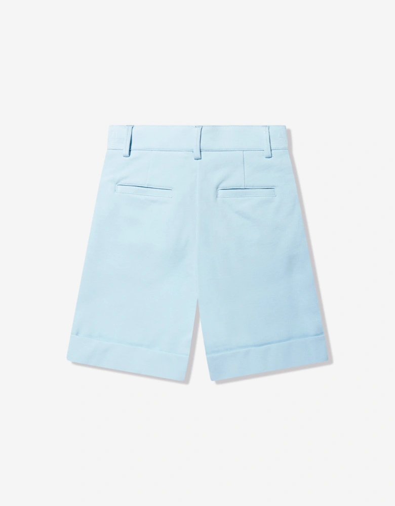 Boys Suit Shorts in Blue