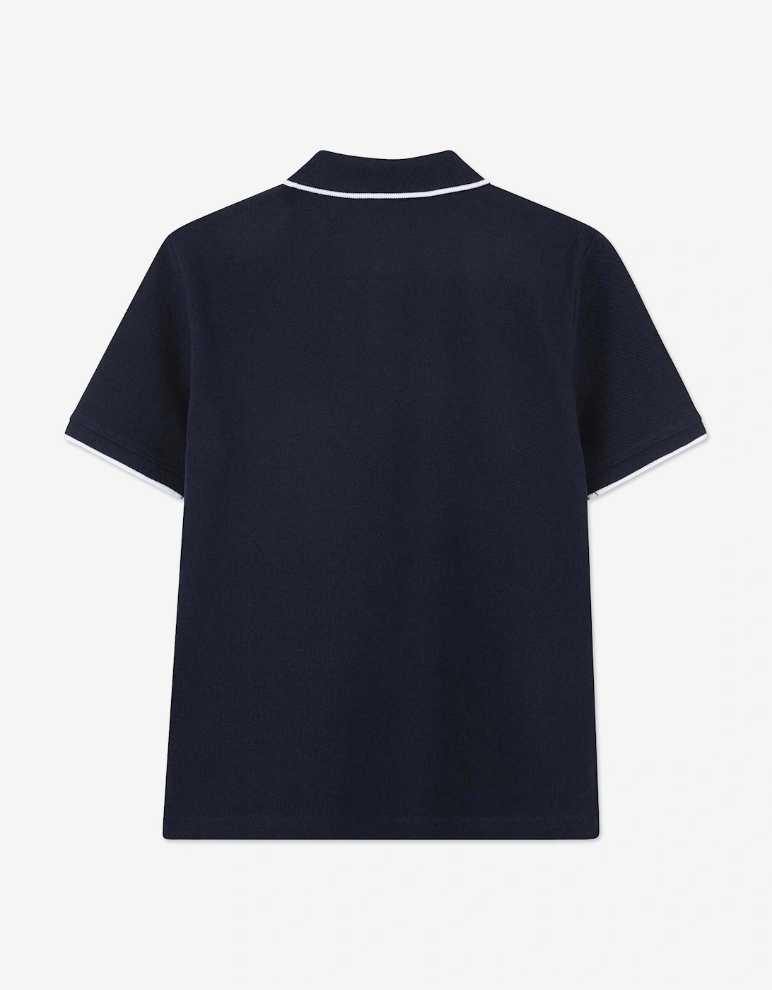 BOSS Boys Double B Polo Shirt in Navy