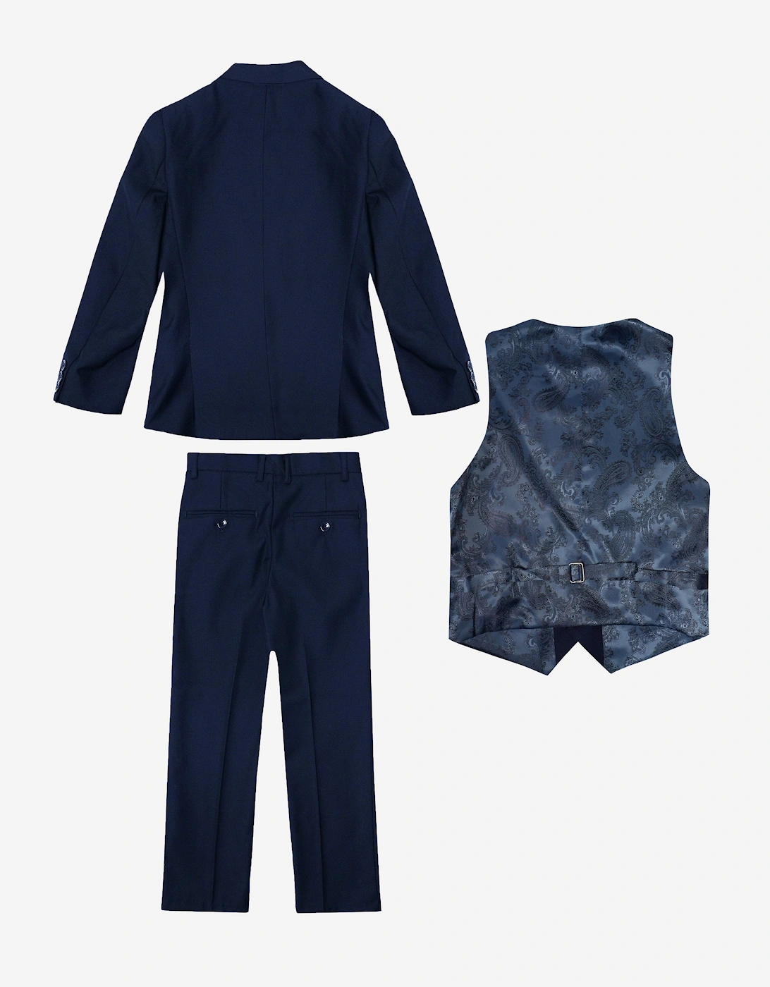 Romano Boys 3 Piece Suit in Blue