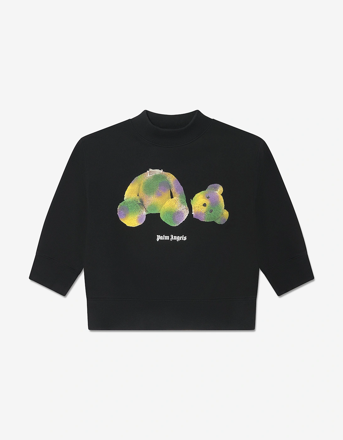 Boys Pop PA Bear Sweatshirt in Black, 5 of 4