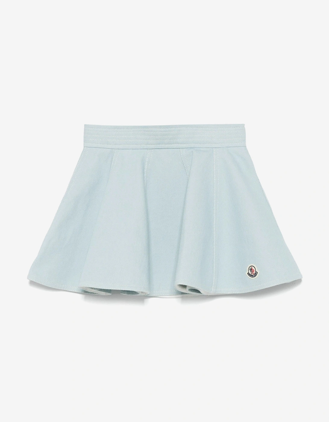 Girls Logo Zip Skirt in Blue, 5 of 4