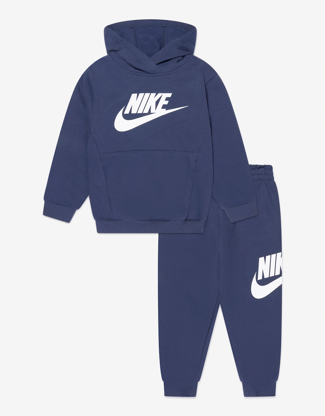 Nike Boys Navy Club Fleece Tracksuit In  12-18 Months 18 Mths Kids