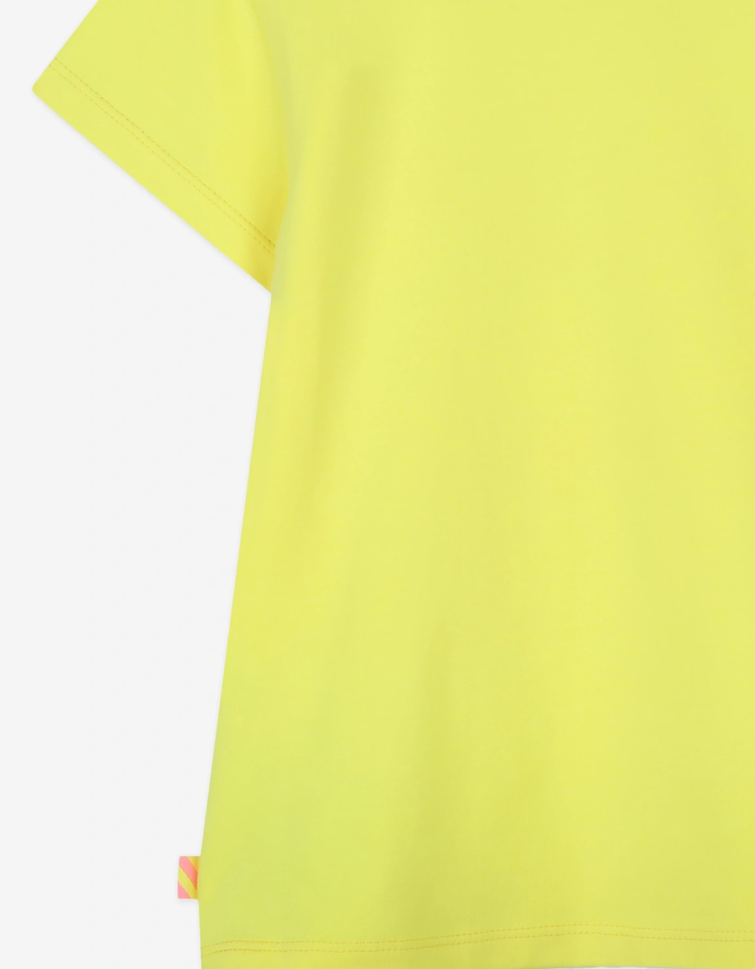Billieblush Girls Heart Print T-Shirt in Yellow