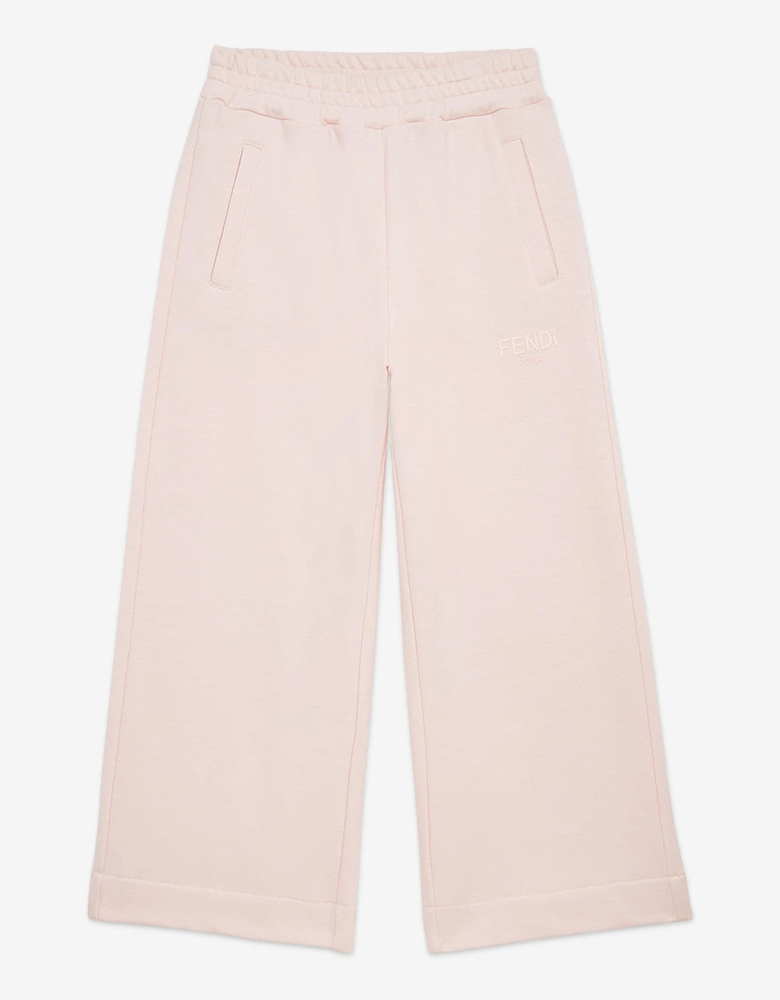 Fendi Girls Pink 'S Logo Joggers In - : 14 Years Size 14 Yrs Kids