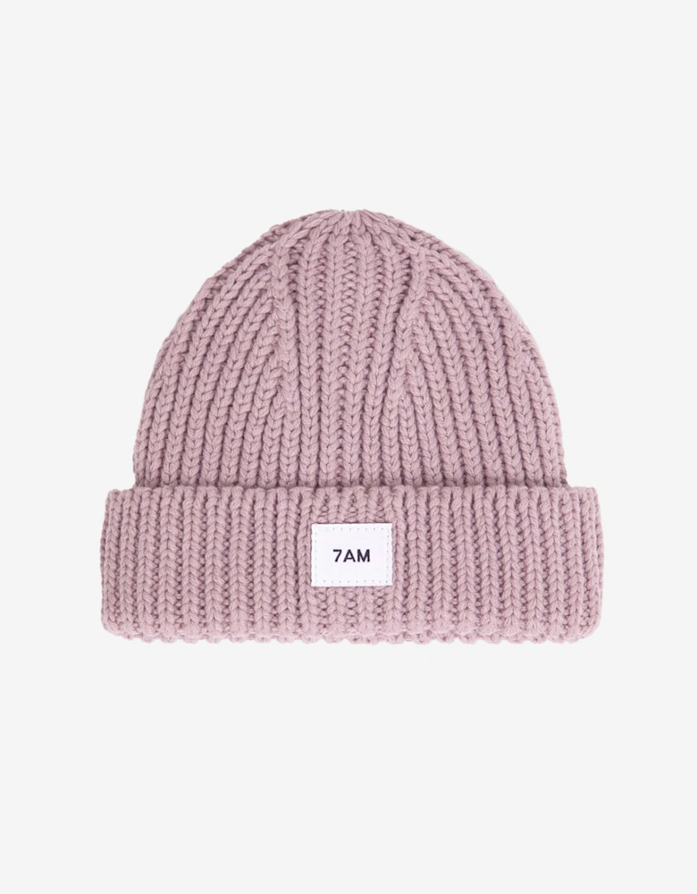 7AM Enfant Baby Girls Chunky Beanie Hat in Pink