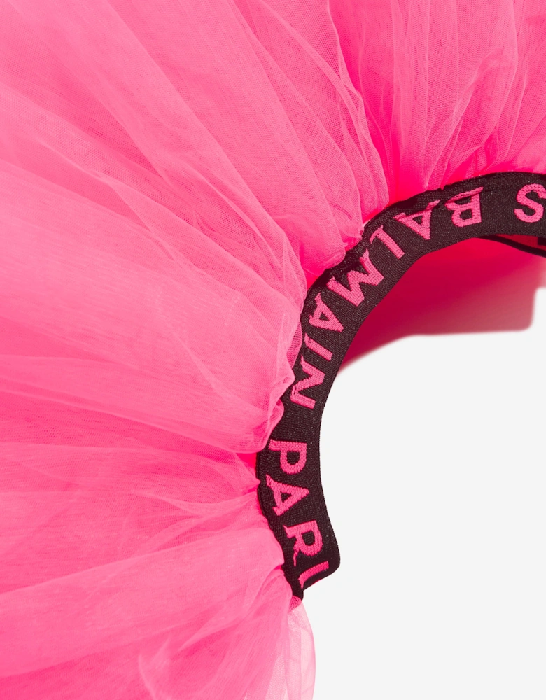 Girls Tulle Skirt in Pink
