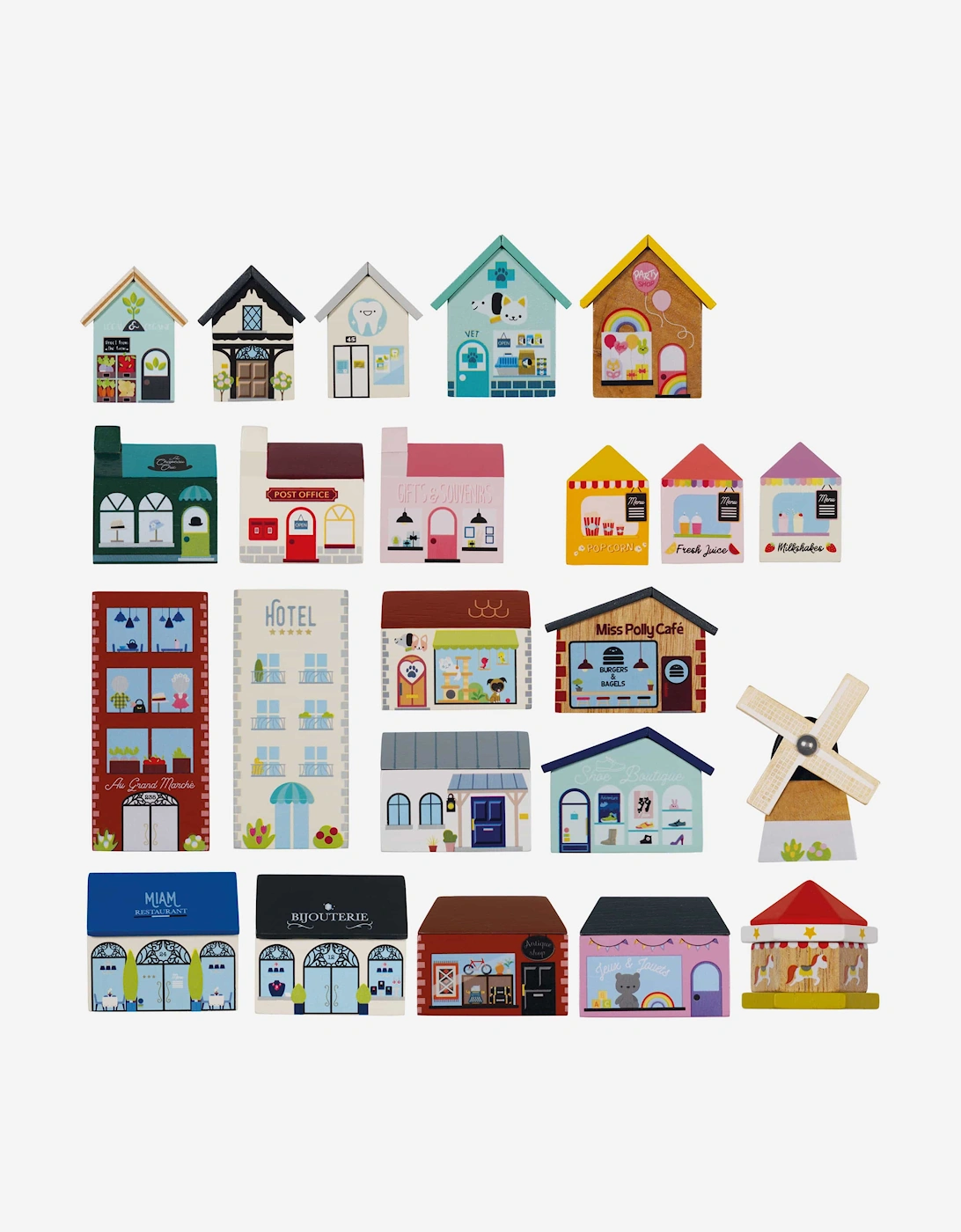 London Train Set - 120 Pieces