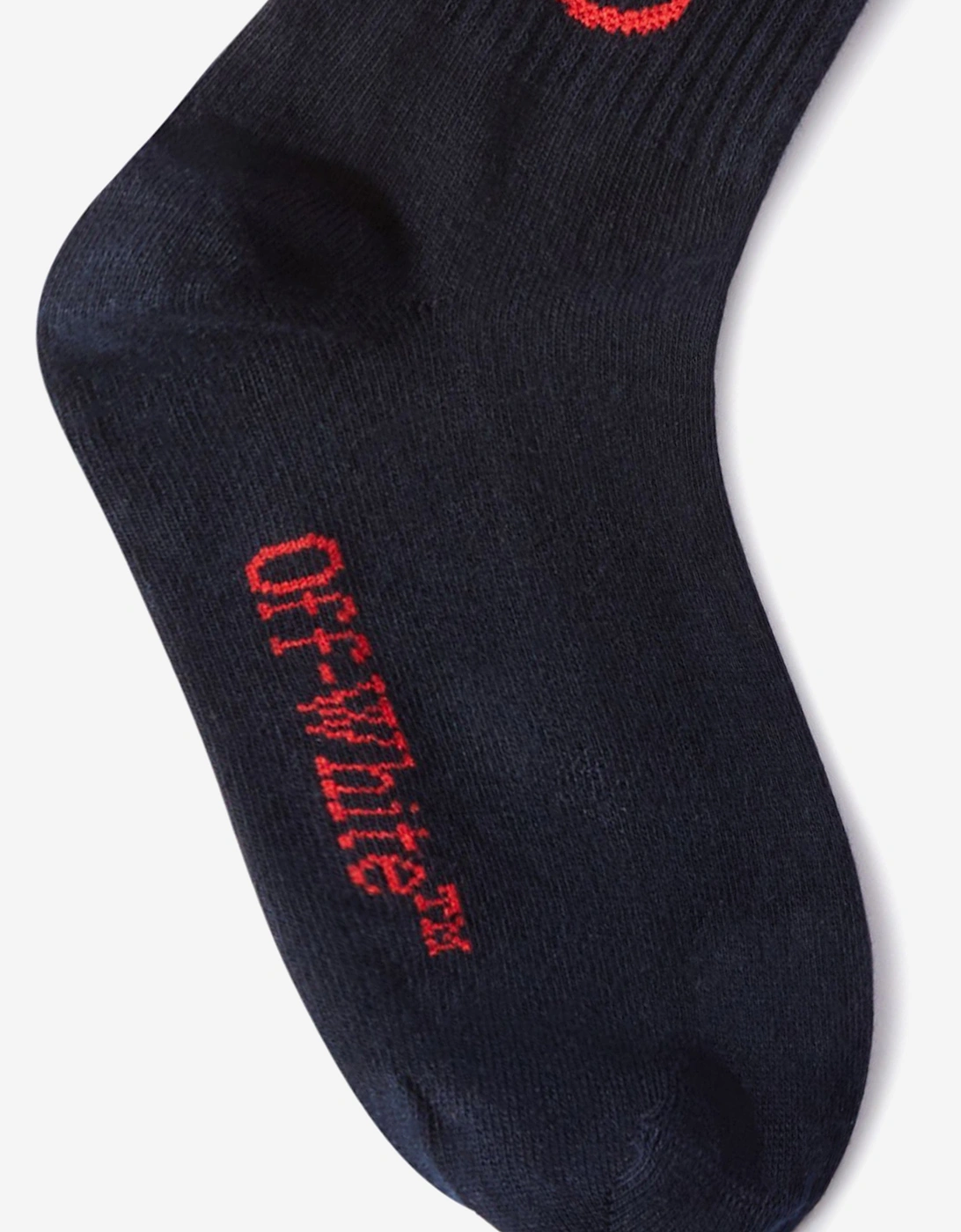 Kids Bookish Logo Socks in Navy