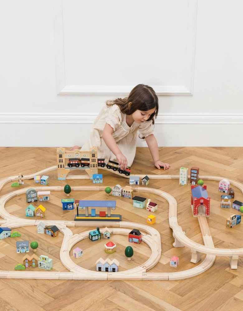 London Train Set - 120 Pieces