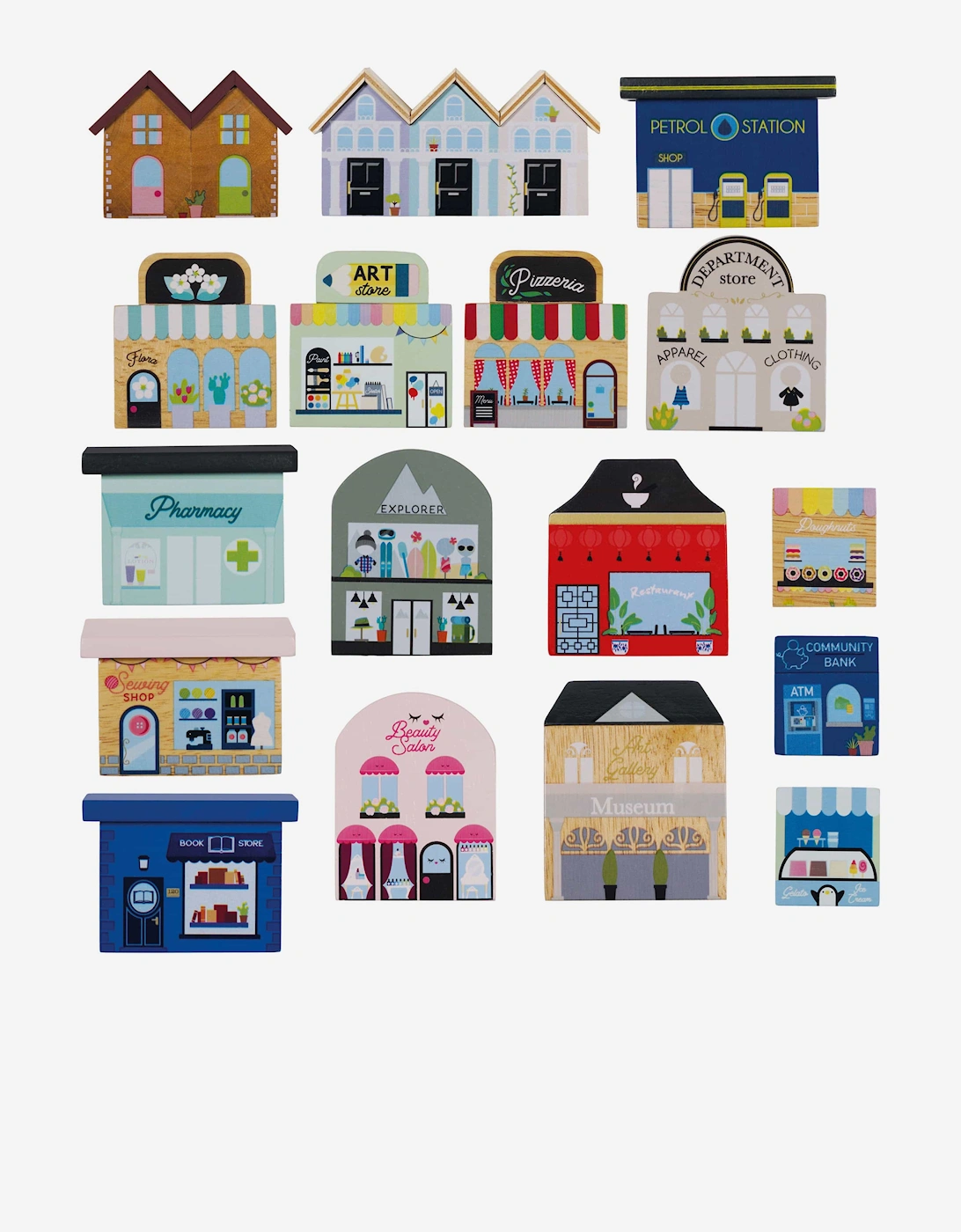 London Train Set - 120 Pieces