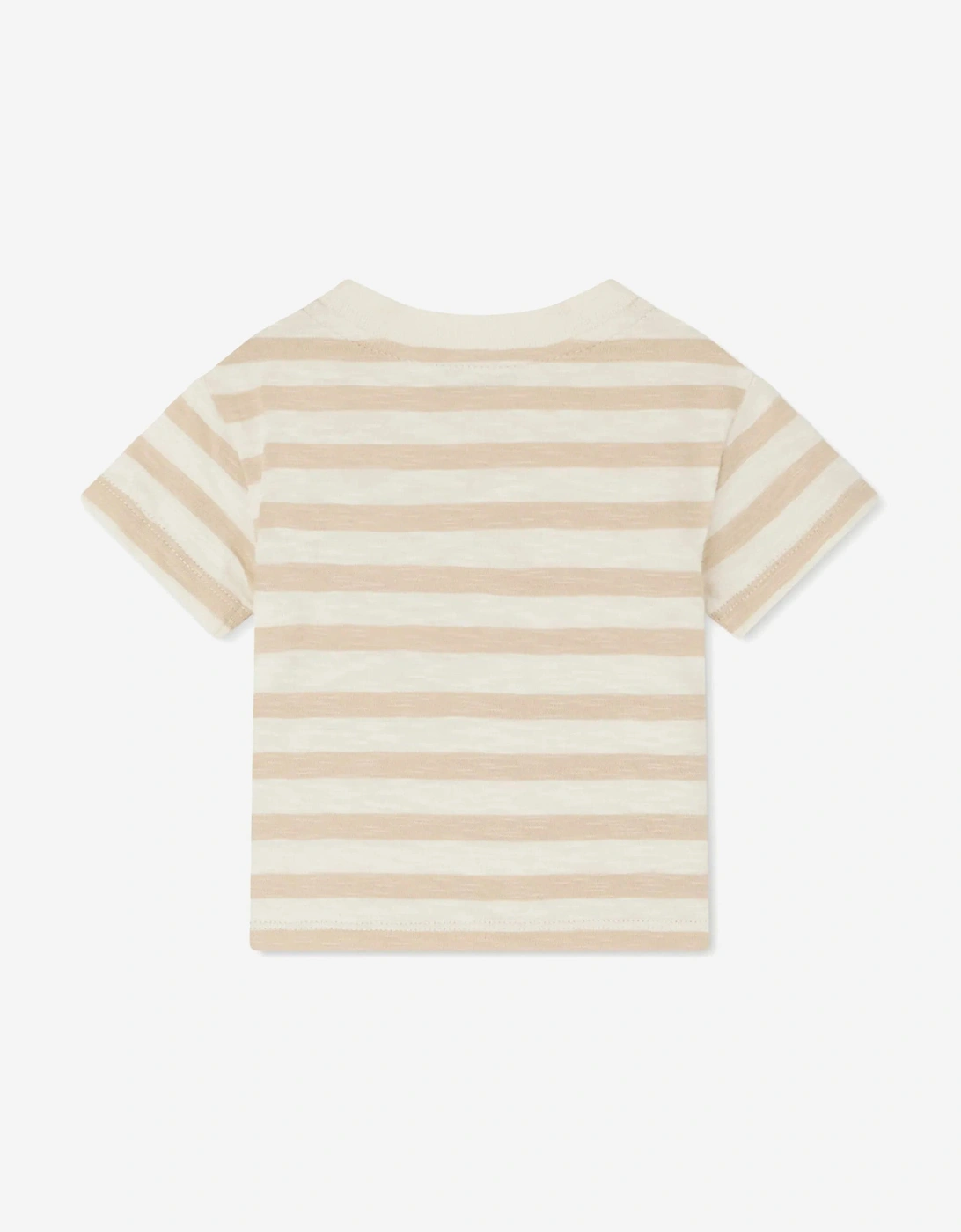 Baby Boys Striped Gaye T-Shirt in Beige