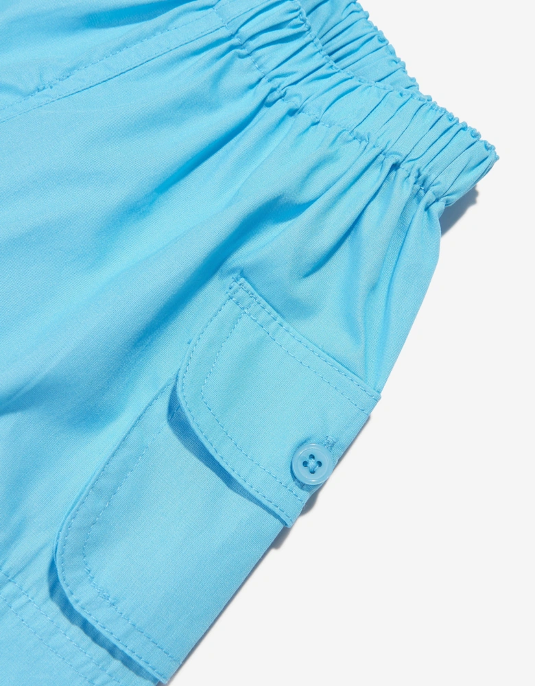 Baby Boys Pocket Shorts in Blue