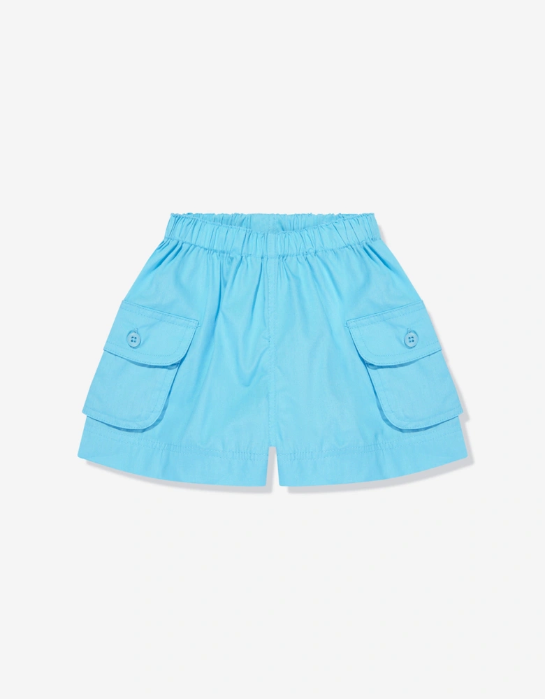 Baby Boys Pocket Shorts in Blue