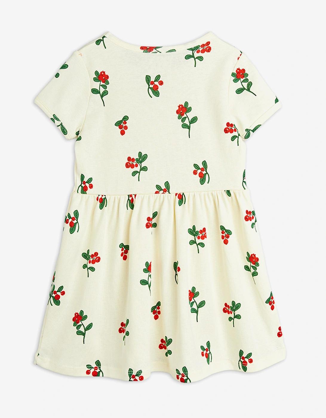Girls Lingonberries AOP Dress in Ivory
