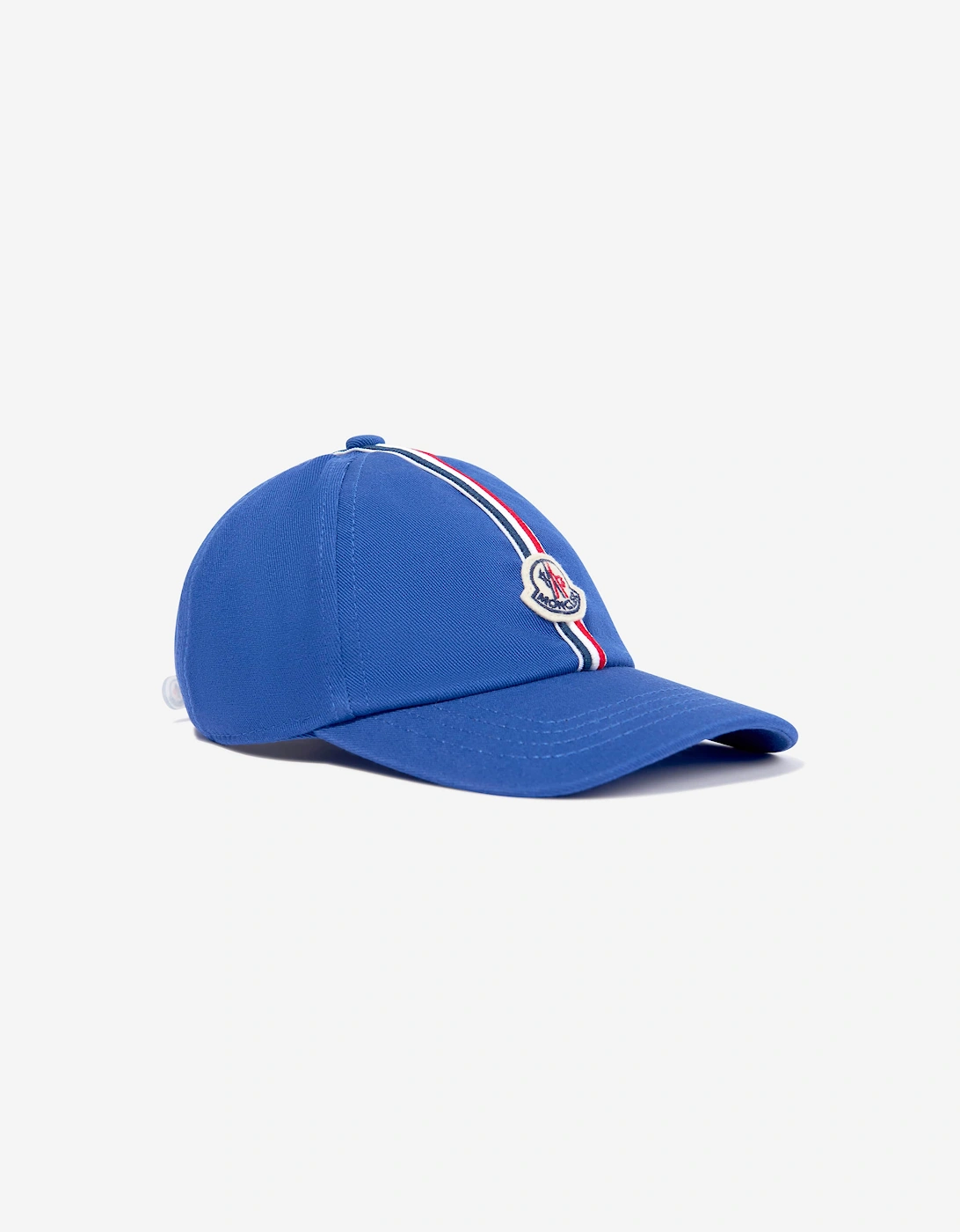 Boy's Moncler Enfant Boys Logo Baseball Cap in Blue - Size: M 8 - 10 yrs