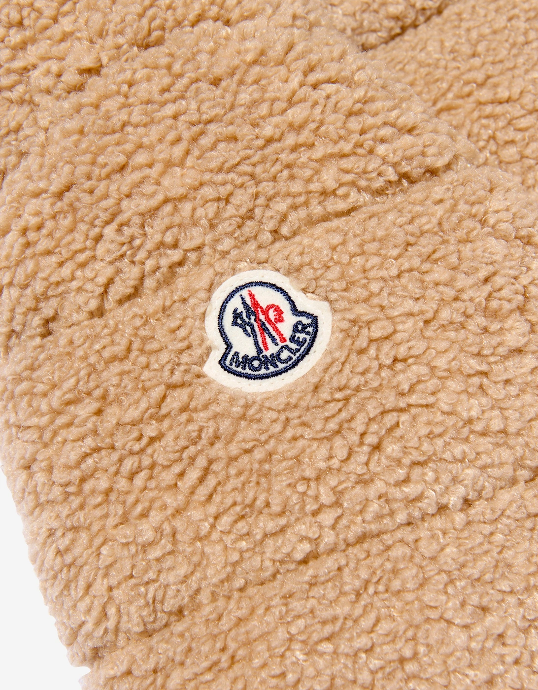 Enfant Girls Down Teddy Fleece Audrieu Jacket in Beige