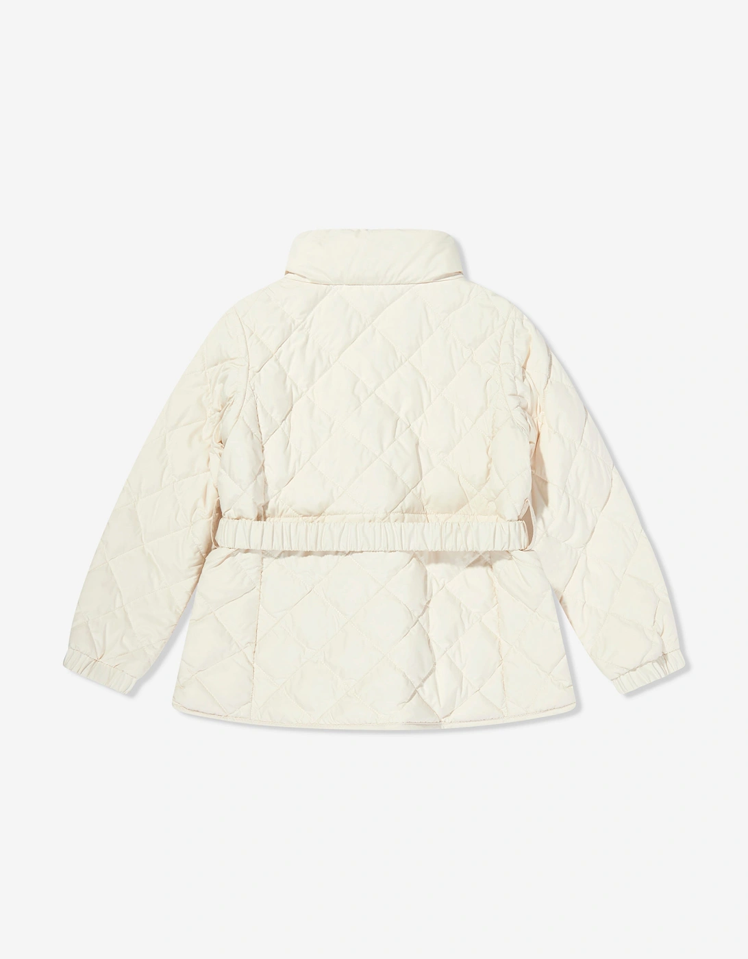 Girls Down Padded Philanta Jacket in Ivory