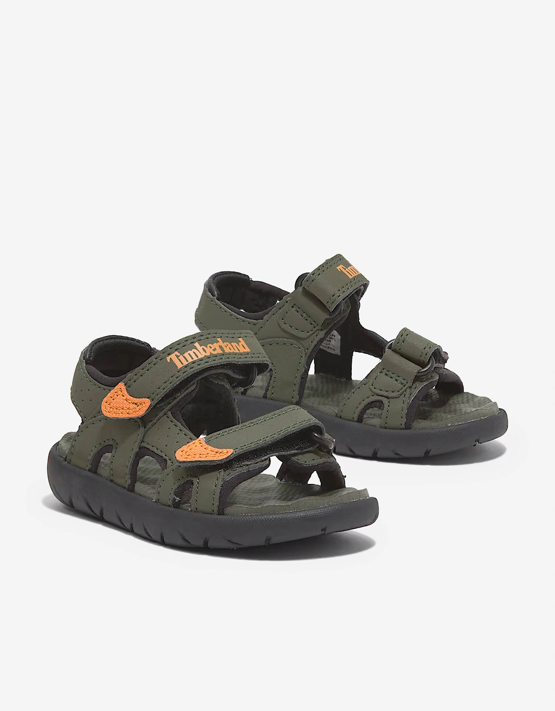Boys Perkins Row Backstrap Sandals in Green