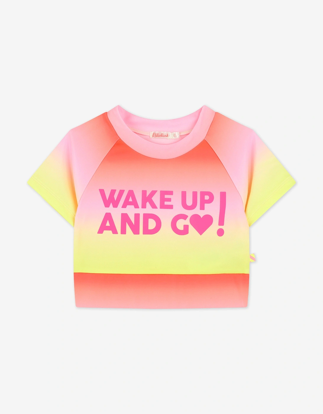 Billie Blush Girls Yellow Billieblush Gradient T-Shirt In - Size: 4 Years Kids