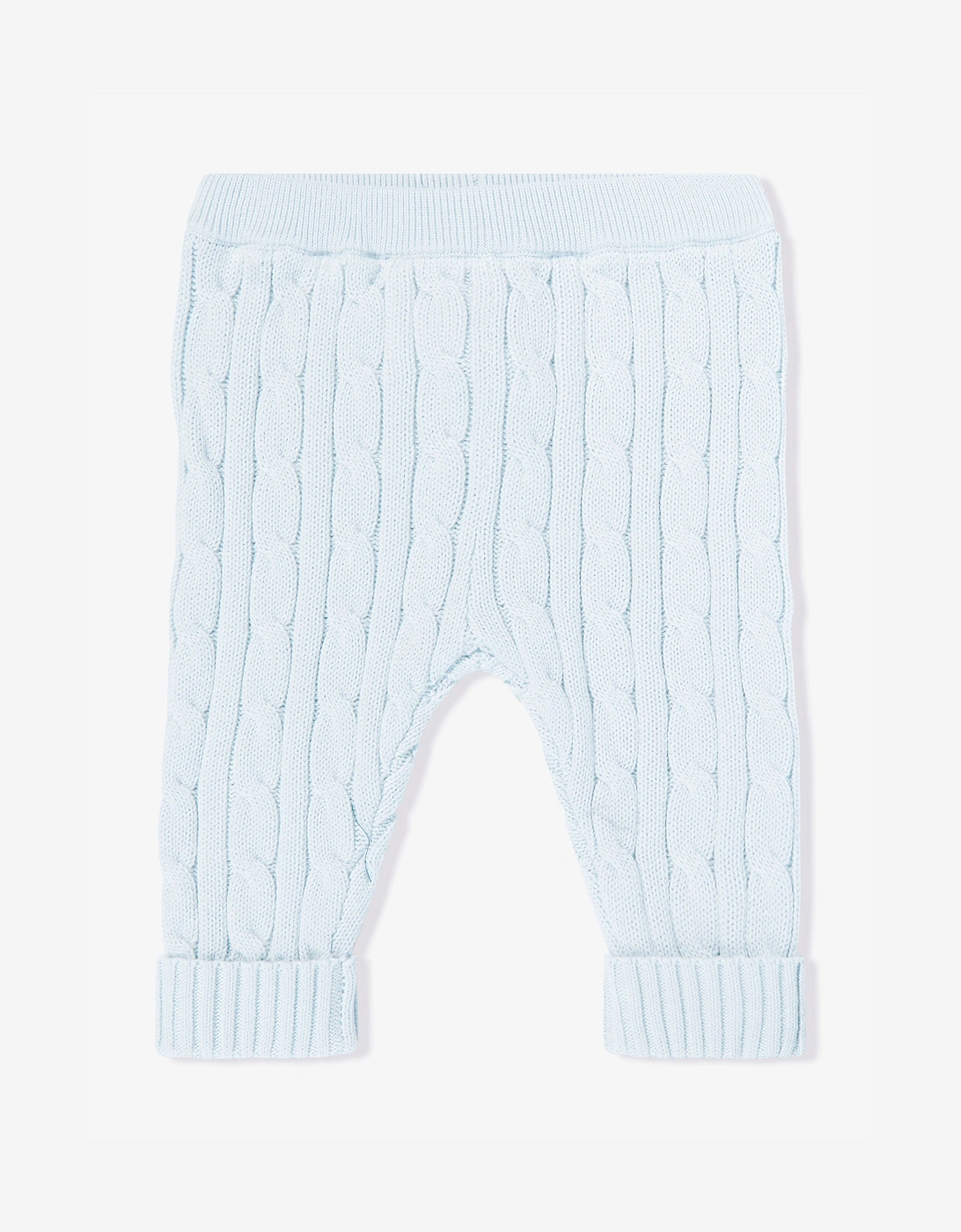 Baby Boys Cotton Trouser Set in Blue