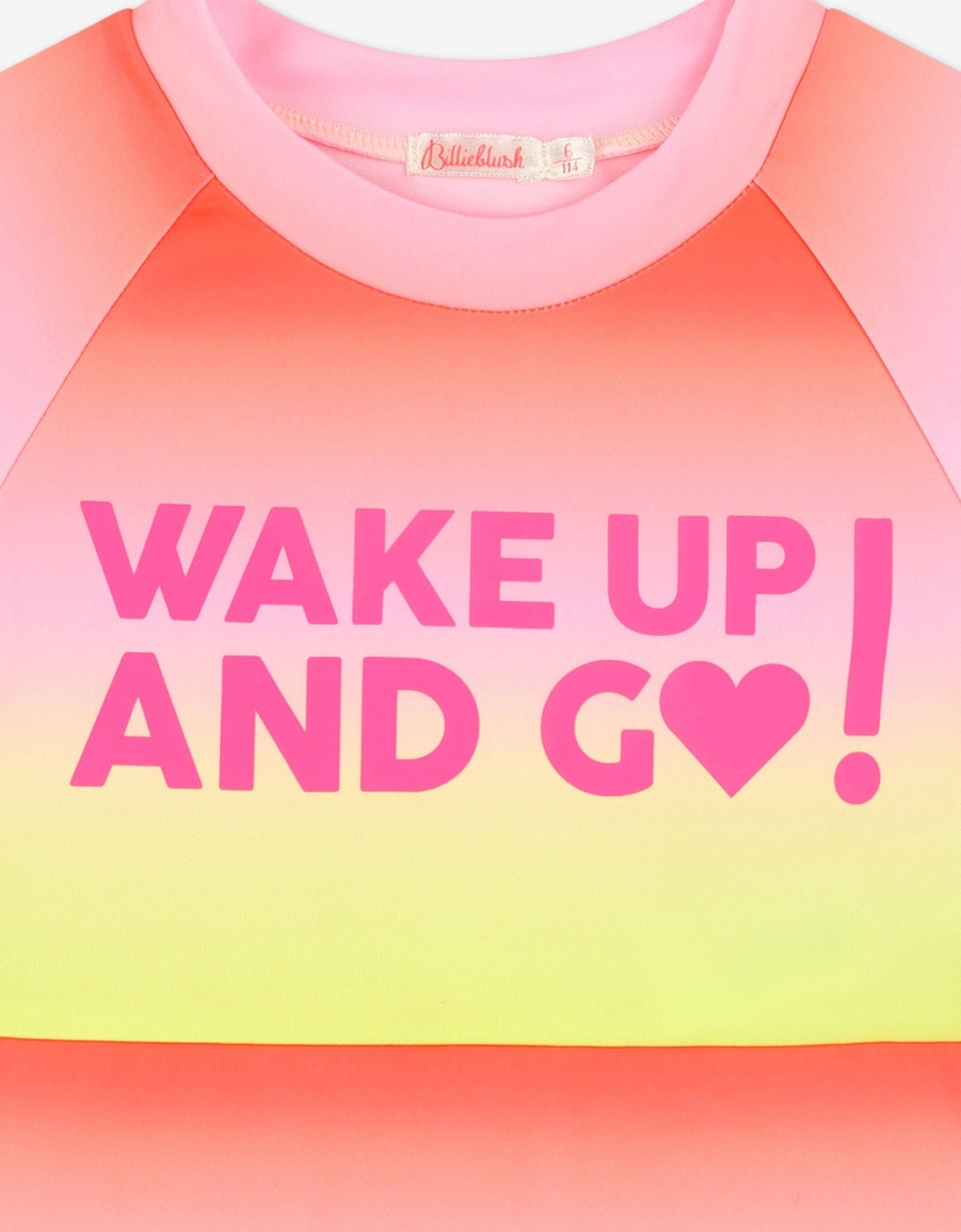 Billieblush Girls Gradient T-Shirt in Yellow