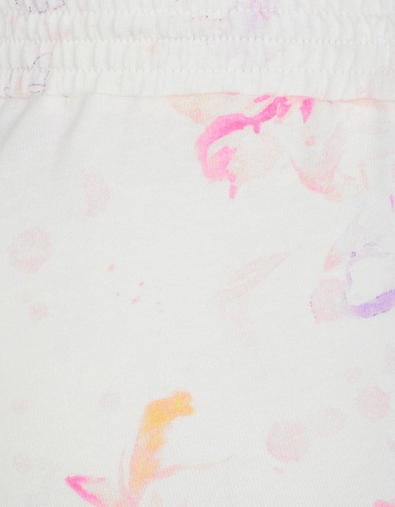 Girls & Pink Floral Print Leggings