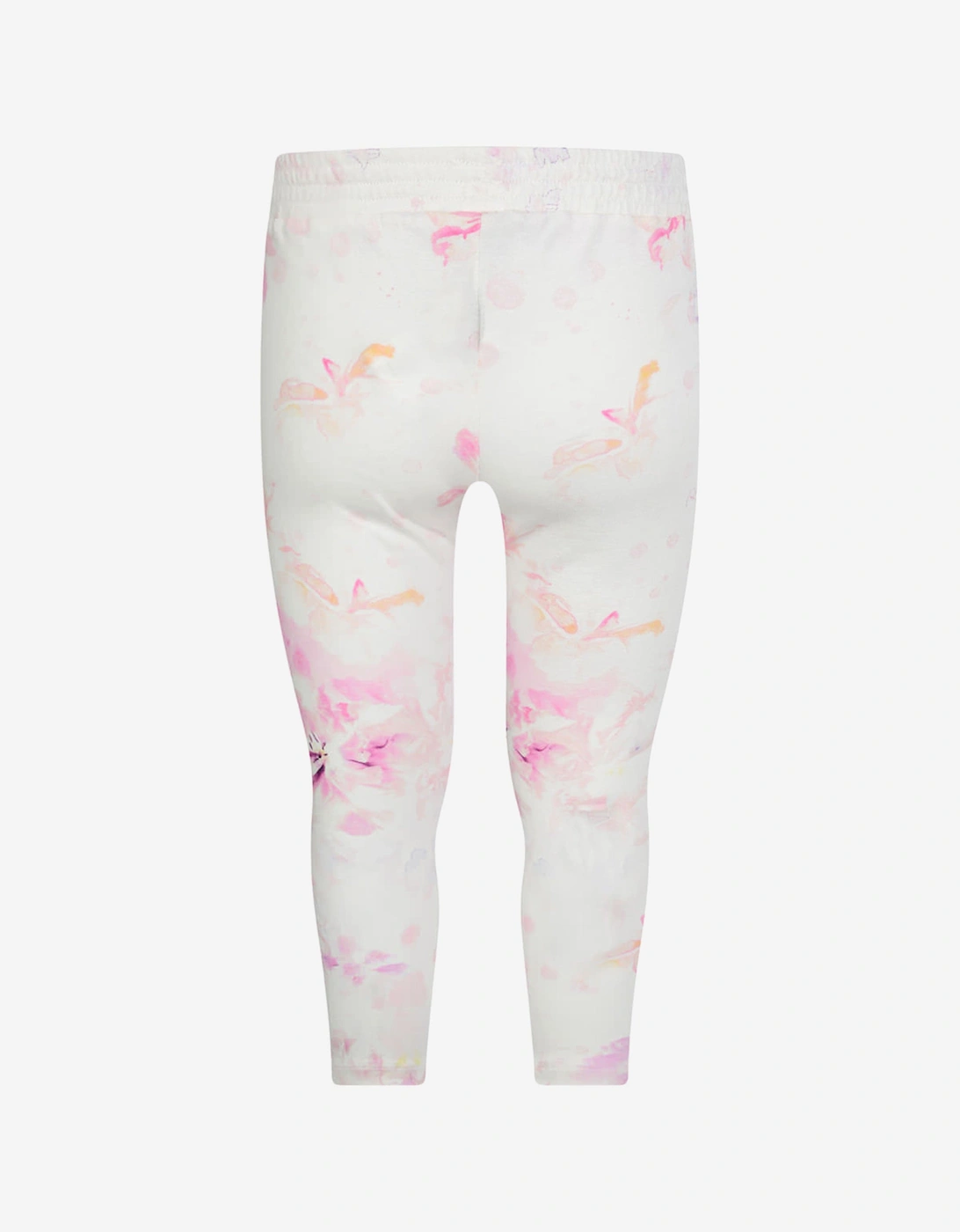 Girls & Pink Floral Print Leggings