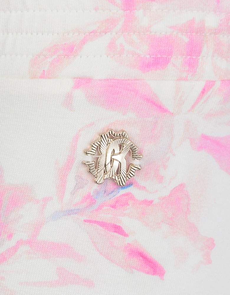 Girls & Pink Floral Print Leggings