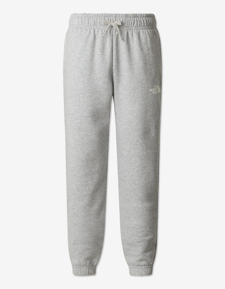 Kids Regular Tapered Joggers in Grey