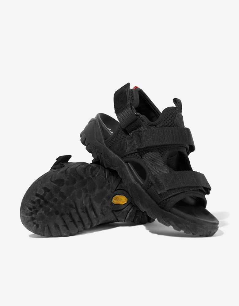 Kids Trailgrip Vela Sandals in Black