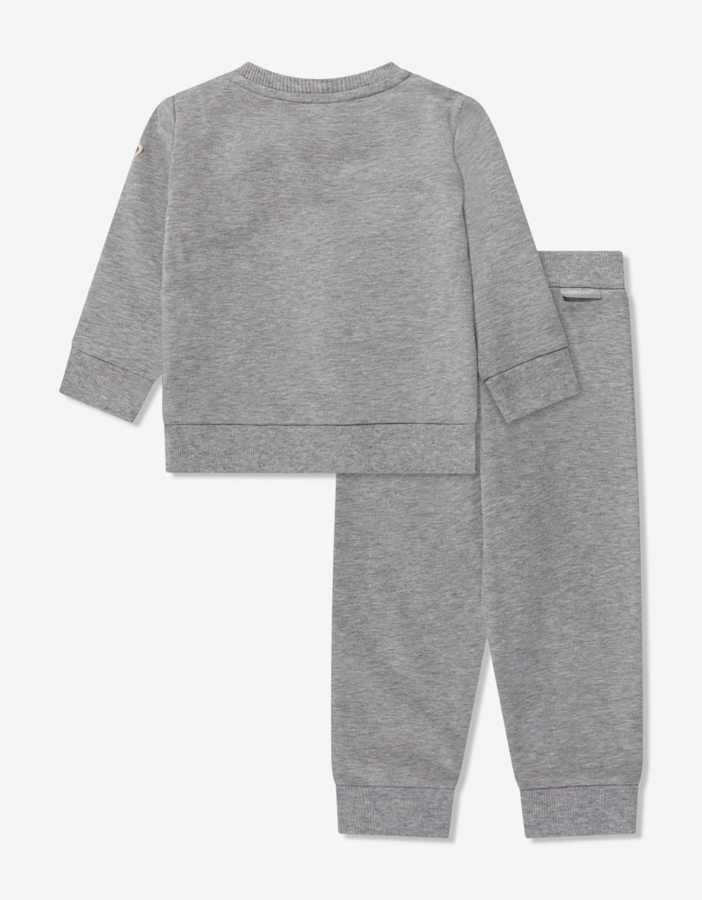 Enfant Baby Boys Logo Tracksuit Grey