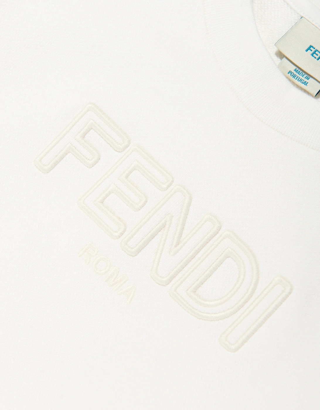 Kids Logo Sweatshirt in White