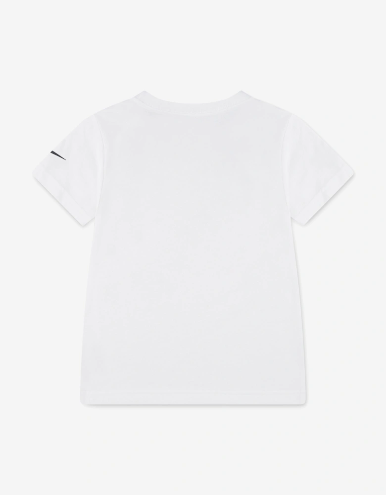 Boys Sportswear Swoosh T-Shirt in White