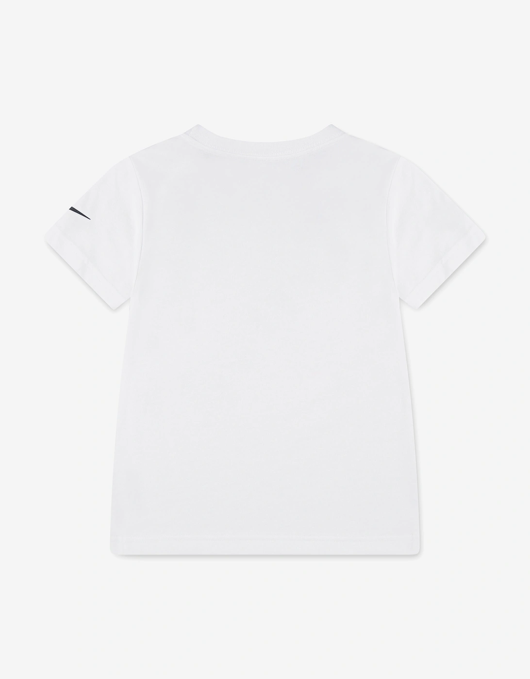 Boys Sportswear Swoosh T-Shirt in White