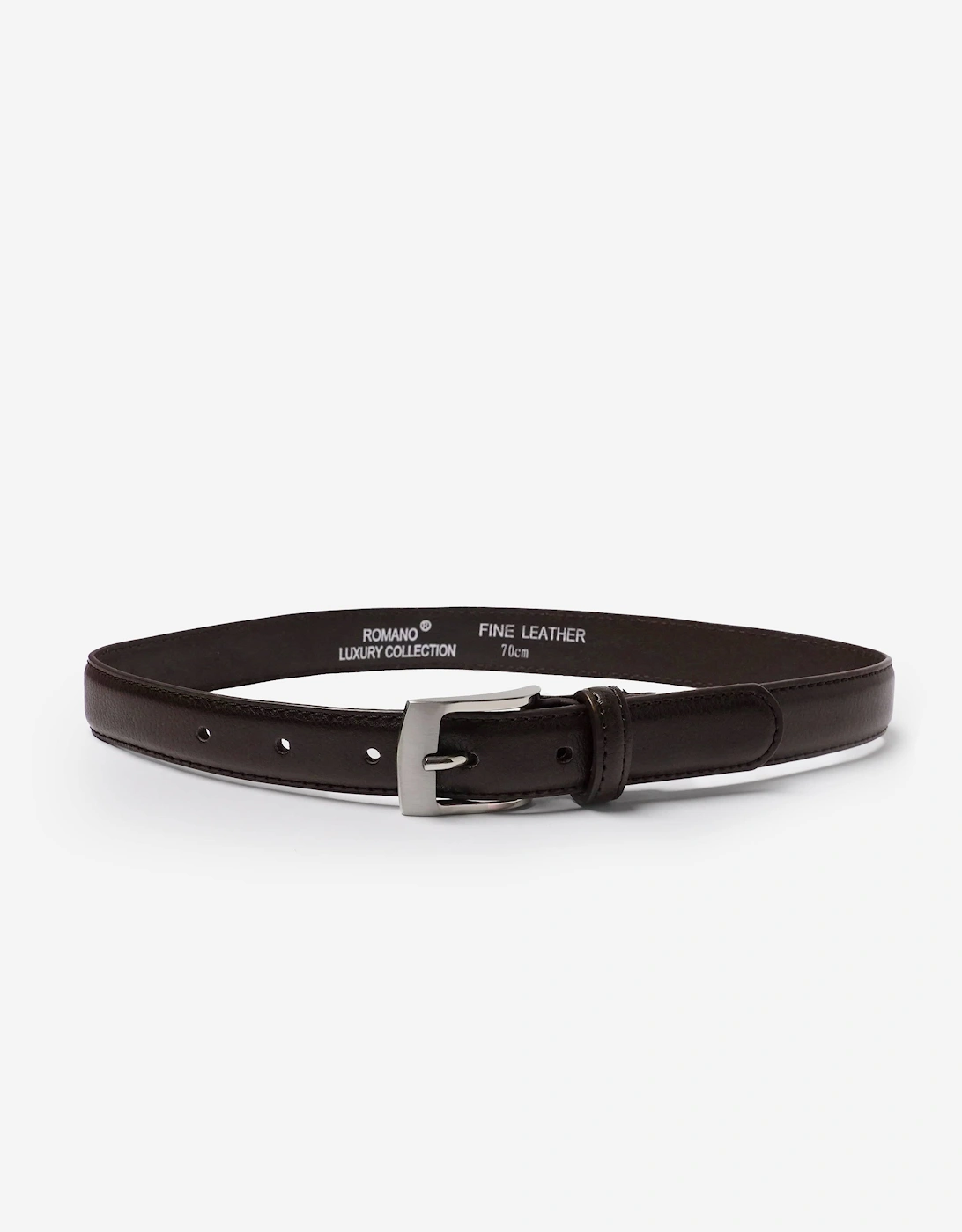Romano Boys Leather Belt in Brown, 5 of 4