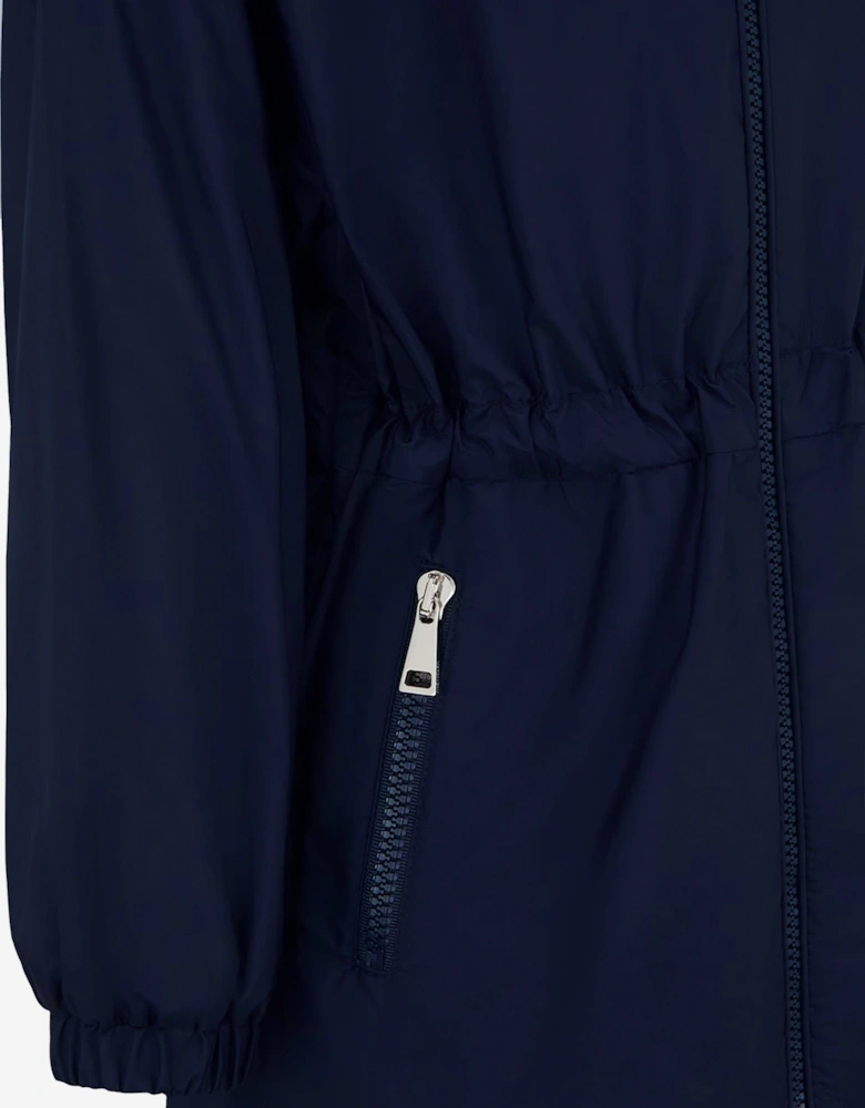 Girls Wete Jacket in Navy