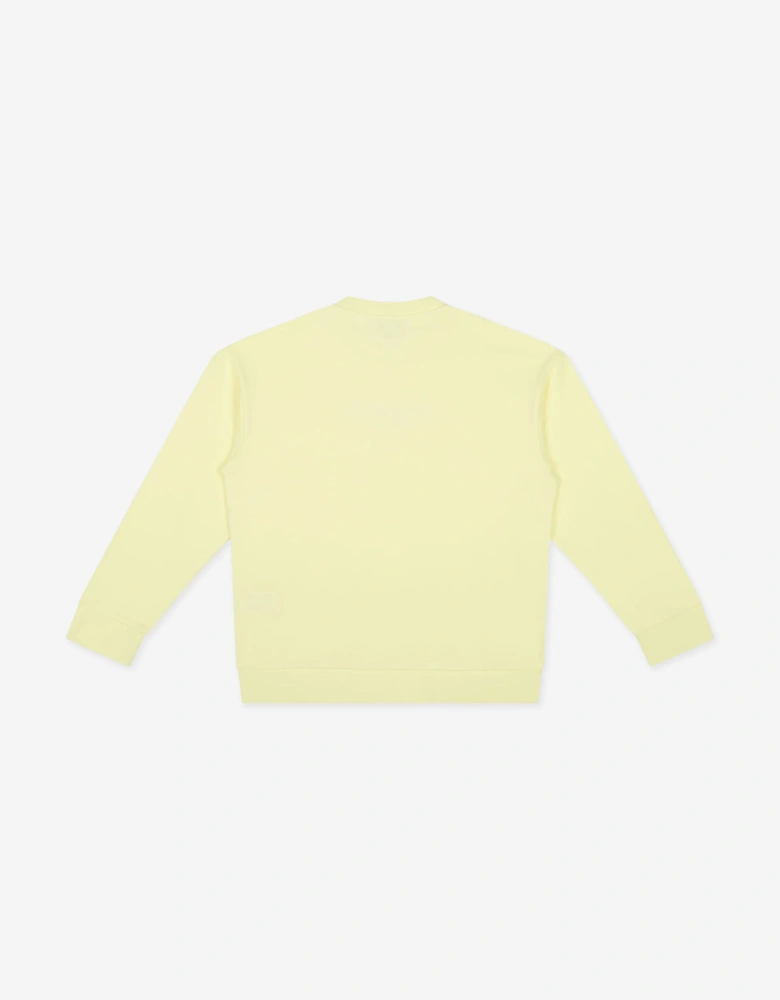Kids Logo Sweatshirt in Yellow