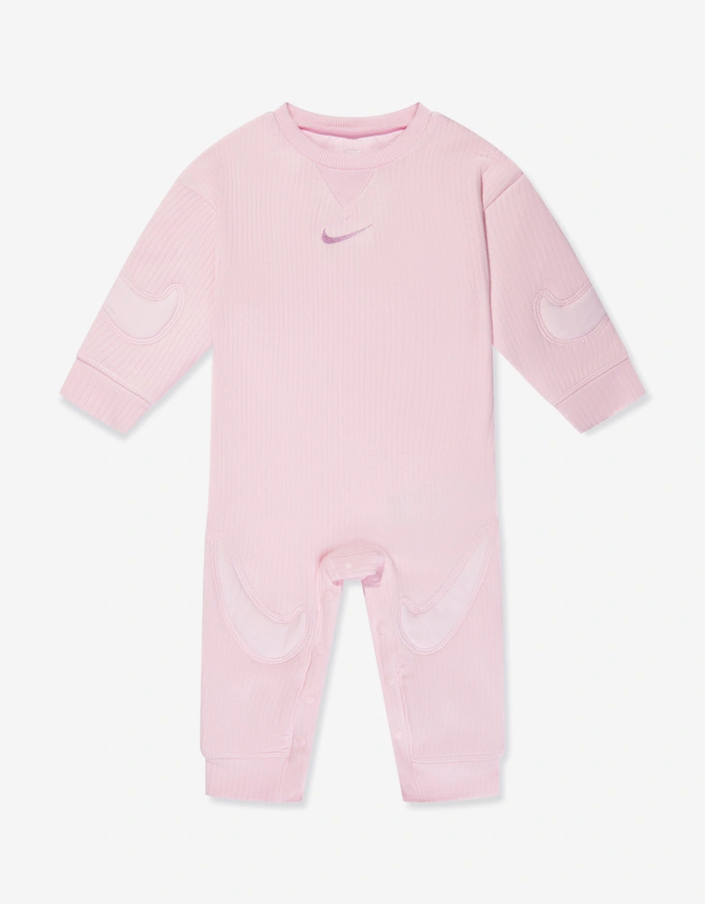 Baby Girls Readyset Romper in Pink