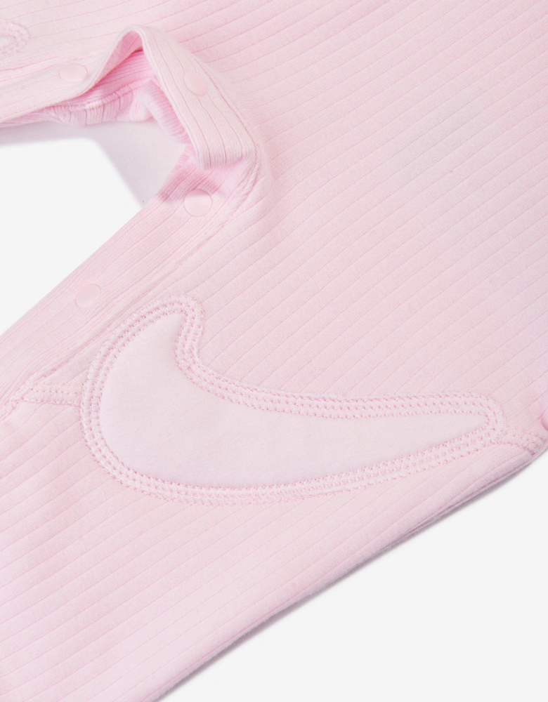 Baby Girls Readyset Romper in Pink